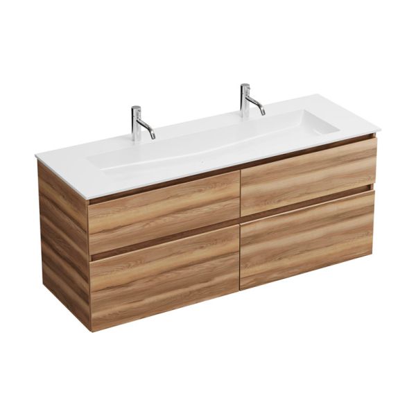 Burgbad LIN20 Waschtisch mit Unterschrank Set 142 cm
