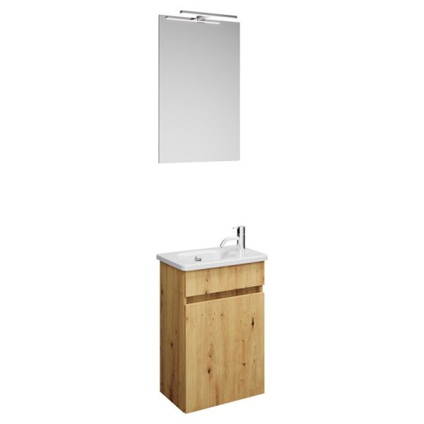 Burgbad Rocio Badmöbel Set 45 cm Eiche Dekor Urban