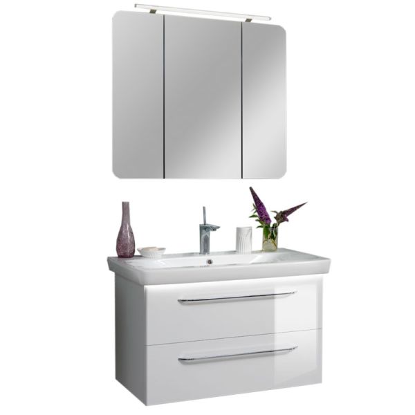 Fackelmann Milano Badmöbel Set 2 - 90 cm