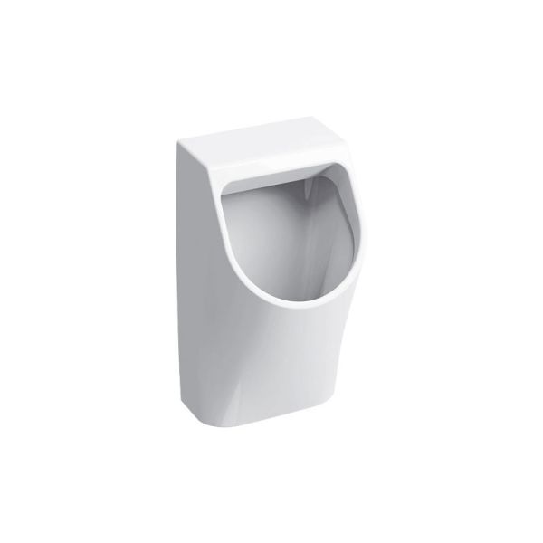 Geberit Renova Plan Urinal Abgang nach hinten, weiß, KeraTect