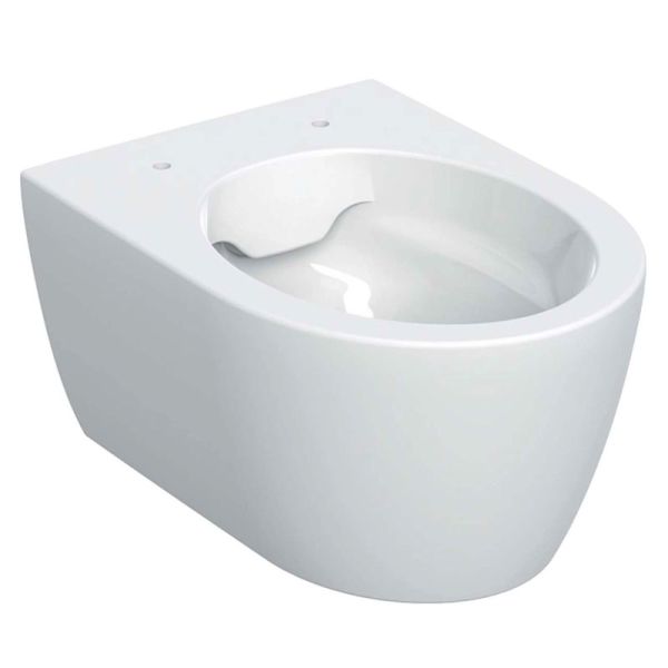 Geberit iCon Wand-WC - Tiefspüler, Spülrandlos, verkürzte Ausladung, geschlossen