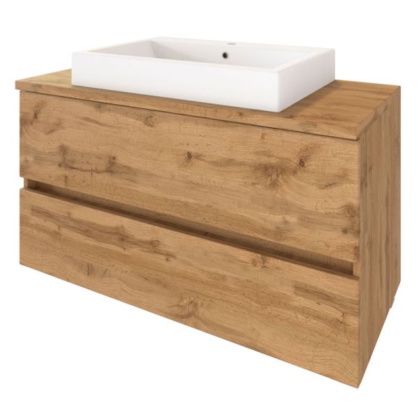 Held Möbel Pienza Waschtisch mit Unterschrank - 100 cm