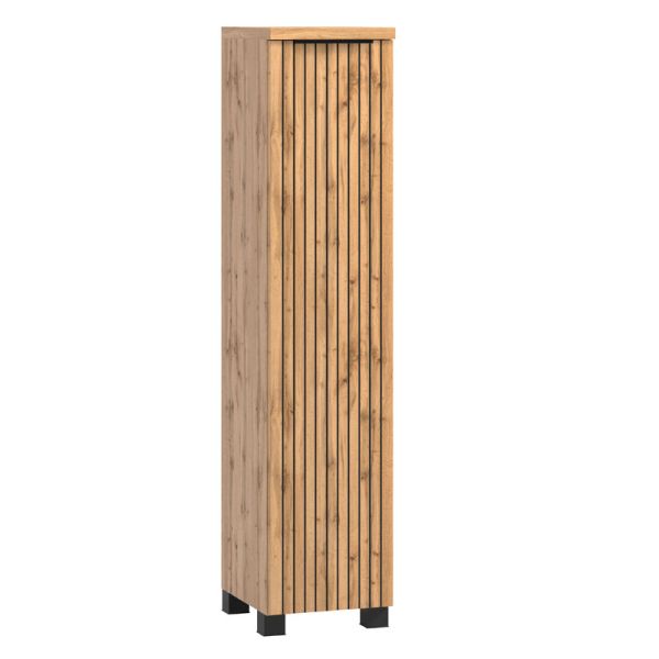 Held Möbel Ashton Mittelschrank - 30 cm, 1 Tür, 4 Einlegeböden