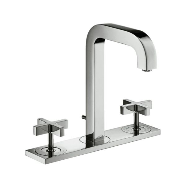 Axor Citterio Waschtischarmatur 170 mit Auslauf 140 mm, Kreuzgriffen