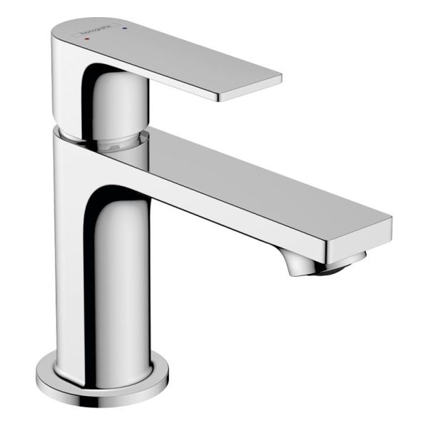 Hansgrohe Rebris E Waschtischarmatur mit Zugstangen-Ablaufgarnitur