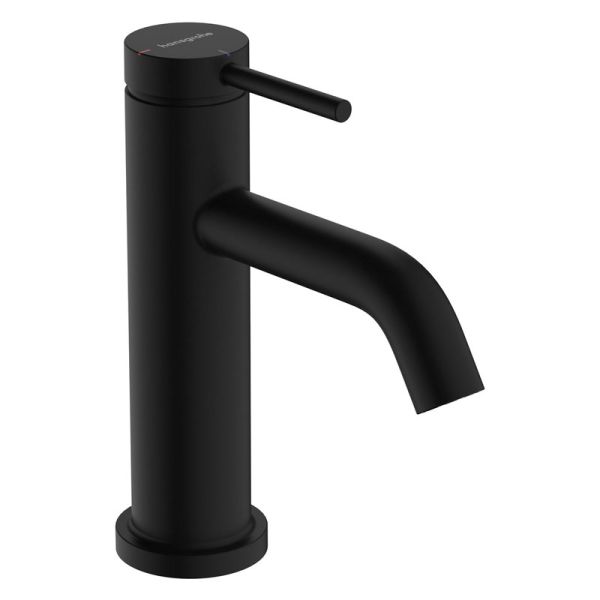 Hansgrohe Tecturis S Waschtischarmatur 80 CoolStart EcoSmart in mattschwarz