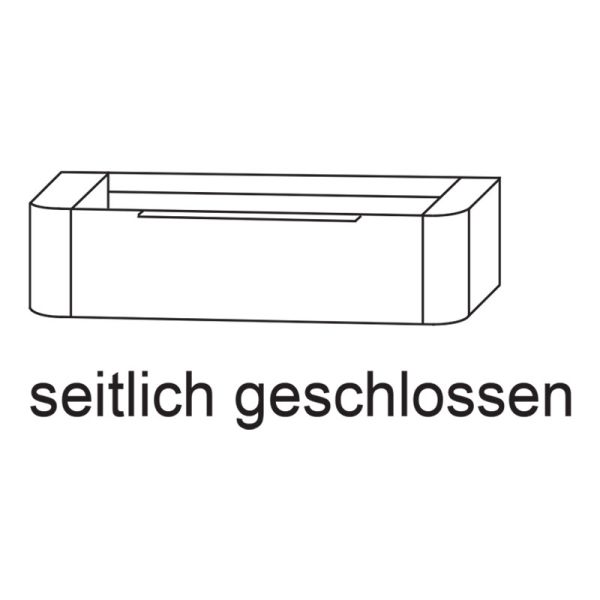 Laguna Orbis Waschtischunterschrank - 101 cm Skizze