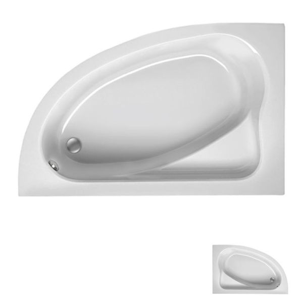 Mauersberger Aspera Eck Badewanne 150 rechts