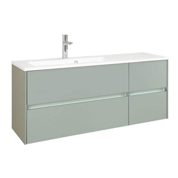 Pelipal Serie 6010 Waschtisch mit Unterschrank Set 113 cm
