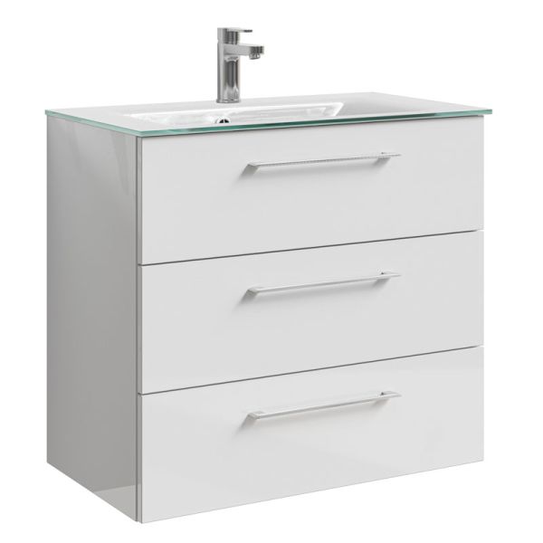 Pelipal Serie 6110 Waschtisch mit Unterschrank Set 81 cm