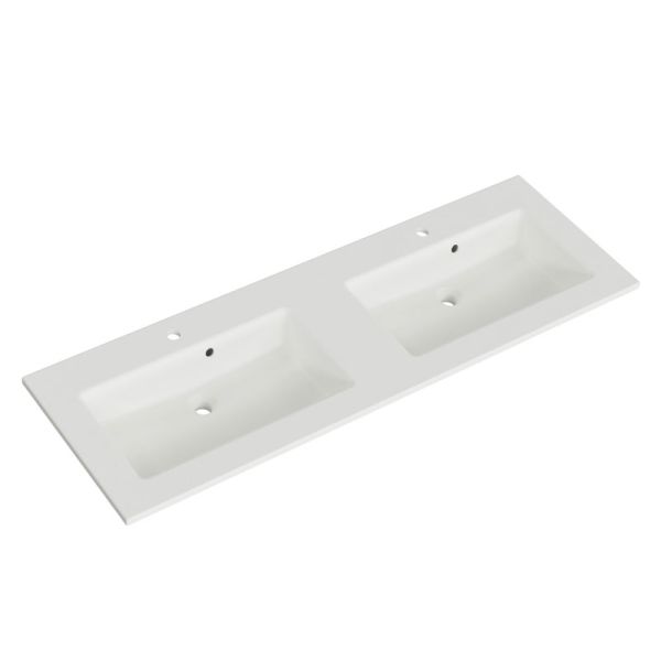 Pelipal PCON Solid Surface Doppelwaschtisch 153 cm