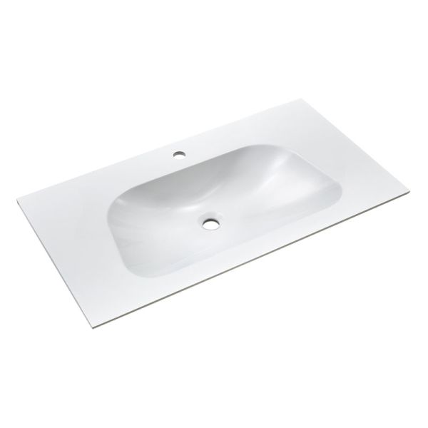 Pelipal PCON Mineralmarmor-Waschtisch 92 cm