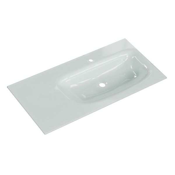 Pelipal PCON Glaswaschtisch 107 cm Optiwhite