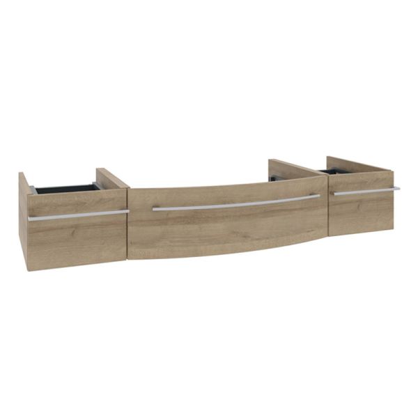 Pelipal PCON Waschtischunterschrank 135 cm