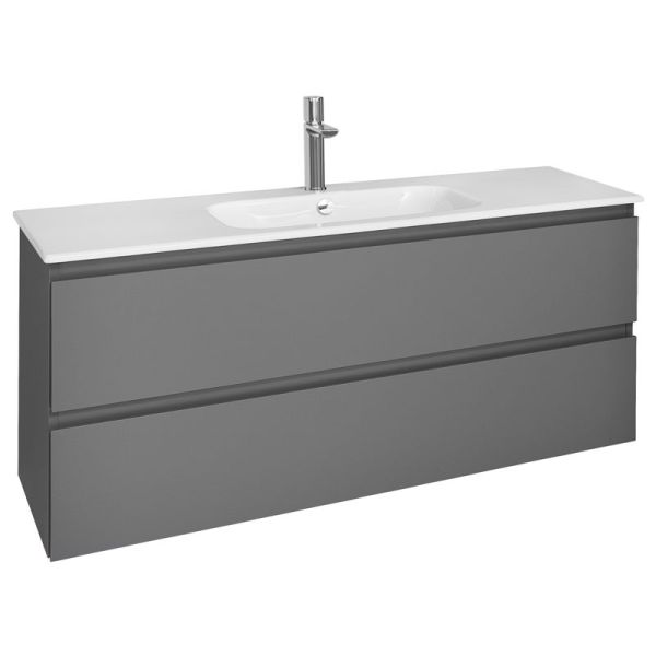 Pelipal PCON Waschtisch mit Unterschrank 122 cm
