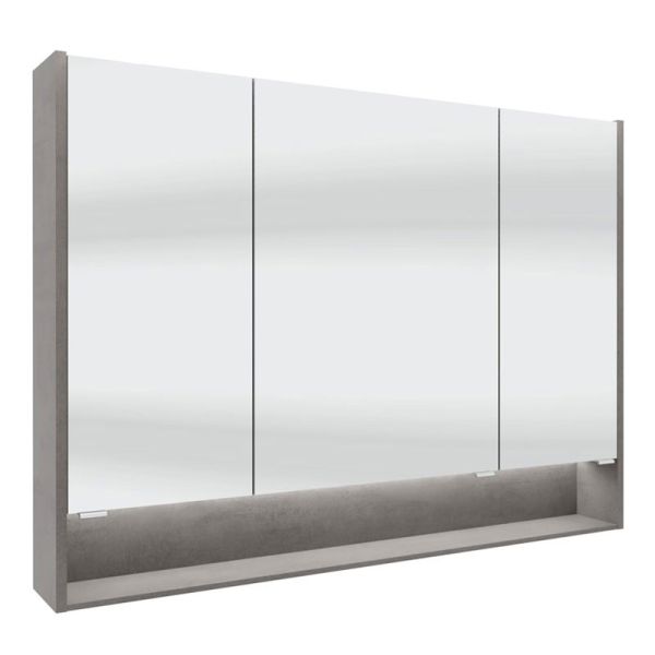 Pelipal Spiegelschränke Spiegelschrank - 113,2 cm, 3 Drehtüren, 6 Glaseinlegeböd