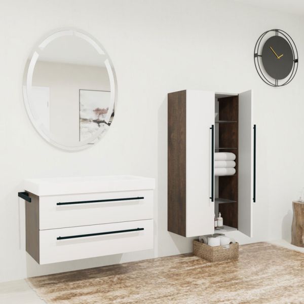 Puris Kera Plan Badmöbel Set 17 - 92 cm Ambiente