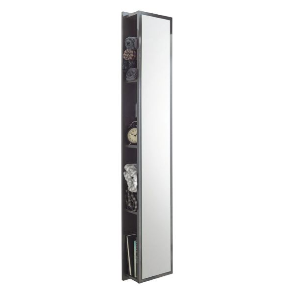 Puris Kera Plan Hochschrank - 30 cm, mit Spiegelfläche