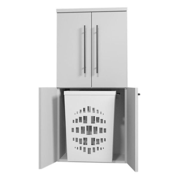 Puris Swing Mittelschrank - 60 cm Wäschekorb