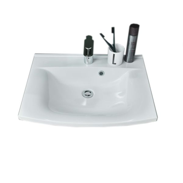 Puris Speed Möbelwaschtisch 60 cm Mineralguss