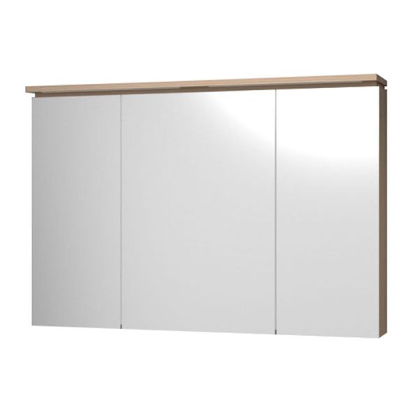 Puri Quada Spiegelschrank 120 cm -für DWT mit Gesimsboden
