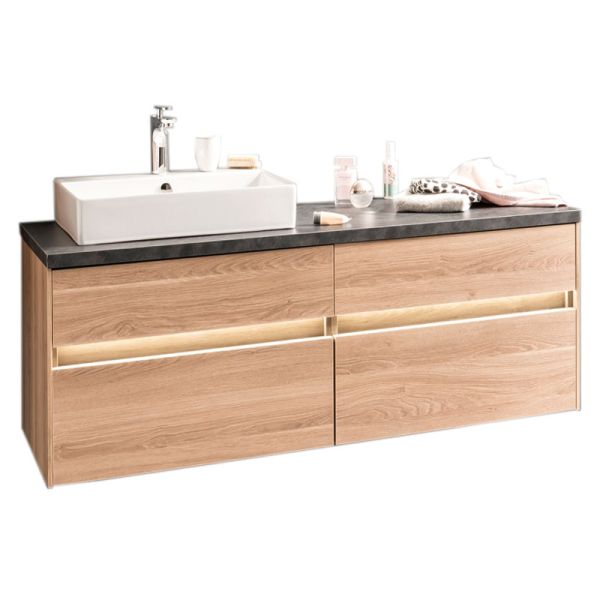 Puris Unique Waschtisch mit Unterschrank Set 8 - 142,6 cm
