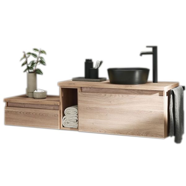 Puris Vialli Waschtisch mit Unterschrank Set 11 - 161,2 cm