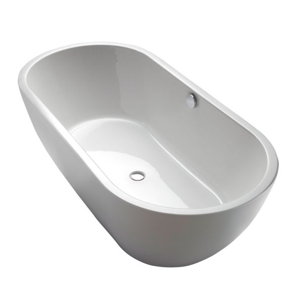 Repabad Livorno Freistehende Badewanne - 190 oval F - Acryl 1