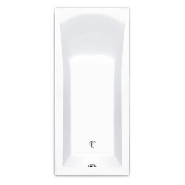 Repabad Arosa Ergo Rechteck-Badewanne 170 - Acryl, in Weiß