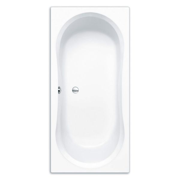 Repabad Pluto Rechteck-Badewanne 170 - Acryl, in Weiß