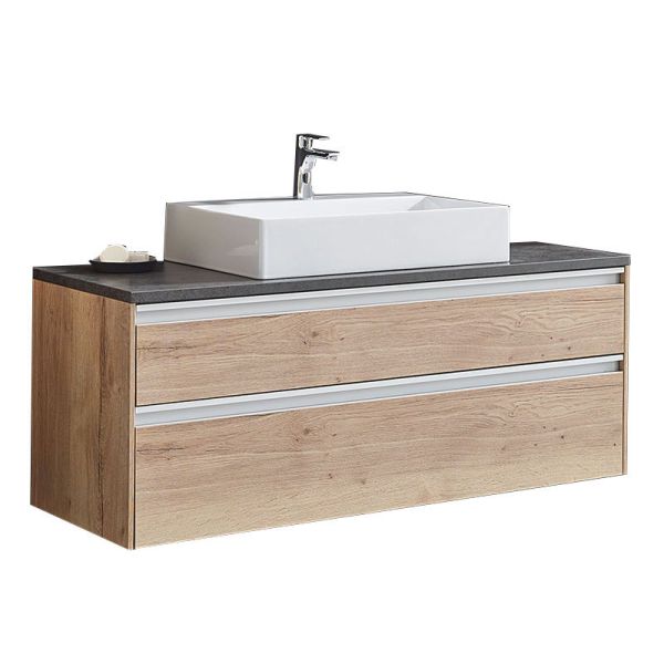 Schöner Wohnen Stockholm Waschtisch mit Unterschrank Set 6 - 120,6 cm