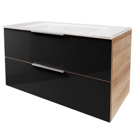 Fackelmann B.Brillant Waschtisch mit Unterschrank - 100 cm