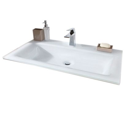 Puris Cool Line Waschtisch 90 cm Glas