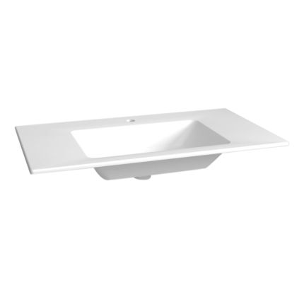 Puris Cool Line Möbelwaschtisch Keramik 92 cm