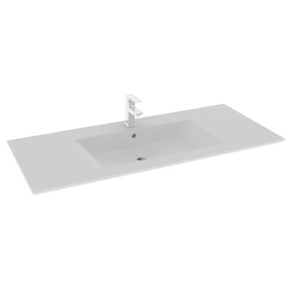 Puris Cool Line Möbelwaschtisch Keramik 122 cm