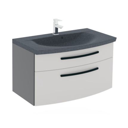 Puris Vuelta Waschtisch mit Unterschrank - 91,2 cm