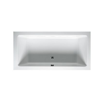 Riho Rechteck-Badewanne Lusso - Acryl - 180 x 80 cm, Farbe: Weiß