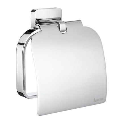 Smedbo ICE Toilettenpapierhalter mit Deckel Verchromt