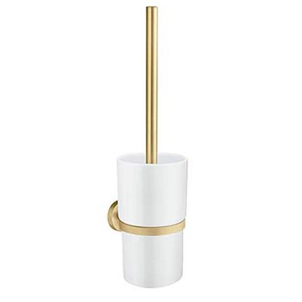 Smedbo HOME Bürstengarnitur - Gold, Porzellan