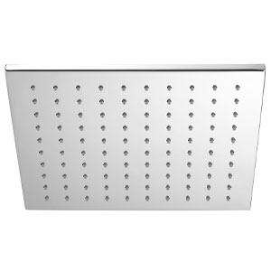 Kopfbrause: Eckig, flach, 250 x 250 x 8 mm