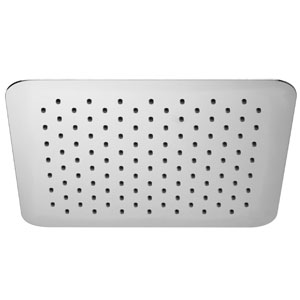 Kopfbrause: KB17 - Eckig, super-flach, 300 x 300 x 2 mm