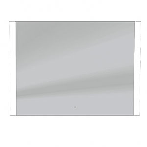 Ausführung Flächenspiegel: 80 cm - LED-Beleuchtung inkl. Touchsensor, 22 Watt, 5700 K