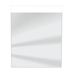 Ausführung Flächenspiegel: 2x 60 cm - LED-Beleuchtung, inkl. Touchsensor, 10 Watt, 5700