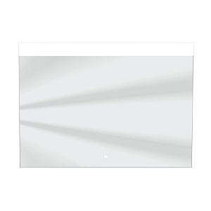 Ausführung Flächenspiegel: 80 cm - LED-Beleuchtung inkl. Touchsensor, 12 Watt, 5700 K