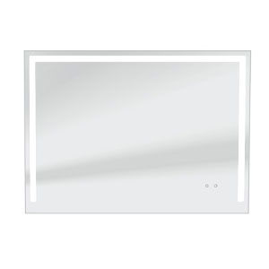 Ausführung Flächenspiegel: 80 cm - LED-Beleuchtung inkl. Touchsensor, 30 Watt, 5700 K