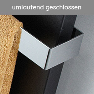 Handtuchhalter: 510 mm breit, chrom