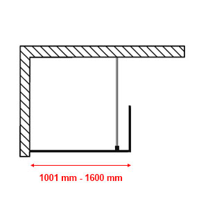Breite: 1001 mm bis 1600 mm