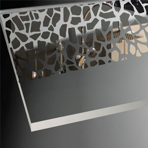 Glasvariante: Terrazzo chrom