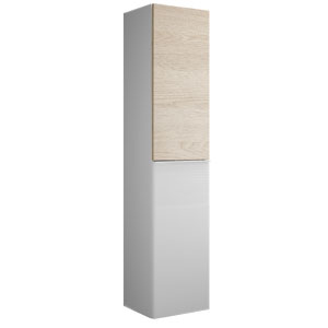 Ausführung Hochschrank: obere Tür - Eiche Dekor Cashmere