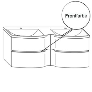 Griffvariante: Griffmulde in Frontfarbe